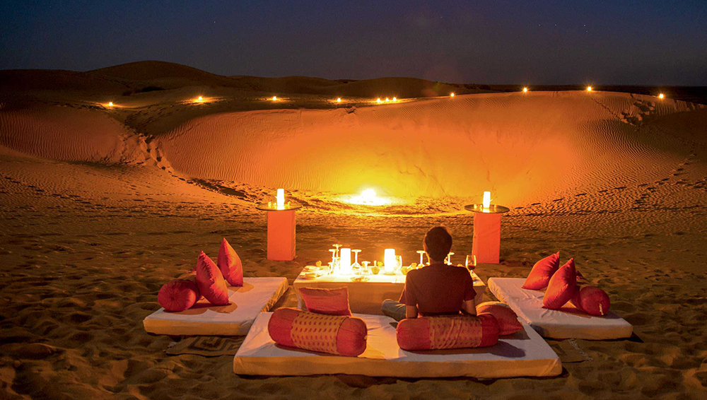 A Romantic Desert Experience On Dune